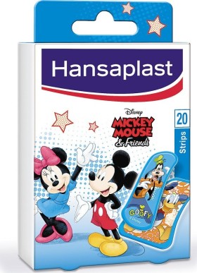 Hansaplast Παιδικά Strips Disney Mickey Mouse & Friends 20τμχ