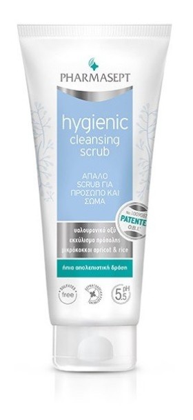 Pharmasept Hygienic Cleansing Scrub Απαλό Scrub Καθαρισμού για Πρόσωπο & Σώμα με Ήπια Απολεπιστική Δράση 200ml