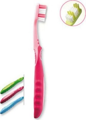 Elgydium Junior Οδοντόβουρτσα για Παιδιά 7 έως 12 Ετών, Ροζ 1τμχ