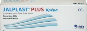 Jalplast Plus Cream Επουλωτική Κρέμα Με Υαλουρονικό Οξύ & Ισχυρή Αντιμικροβιακή Δράση 100gr