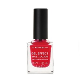 Korres Gel Effect Nail Colour Watermelon 19 Βερνίκι Νυχιών με Αμυγδαλέλαιο 11ml