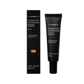 Korres Corrective Foundation SPF15 Διορθωτικό Make-up ACF4 με Ενεργό Άνθρακα Για την Κάλυψη των Ατελειών & Ματ Αποτέλεσμα 30ml