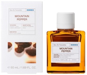 Korres Mountain Pepper Eau De Toilette Ανδρικό Άρωμα 50ml