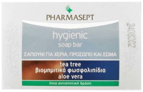 Pharmasept Hygienic Soap Bar Σαπούνι Με Ήπια Αντισηπτική Δράση για Χέρια, Πρόσωπο & Σώμα 100gr