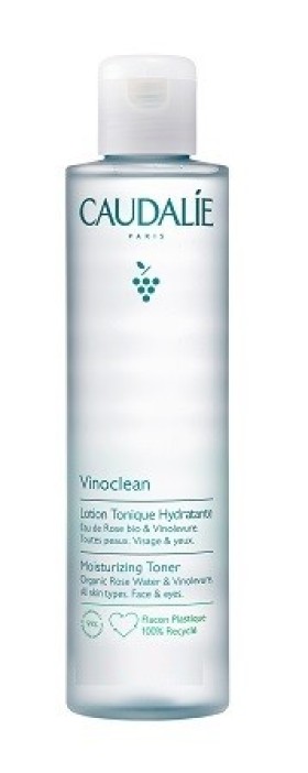 Caudalie Vinoclean Moisturizing Toner Τονωτική Λοσιόν Ντεμακιγιάζ Προσώπου & Ματιών 100ml