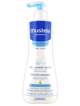 Mustela Gentle Cleansing Gel Τζελ Καθαρισμού για Σώμα και Μαλλιά 500ml
