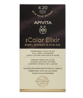 Apivita My Color Elixir Βαφή Μαλλιών 4.20 Καστανό Βιολετί