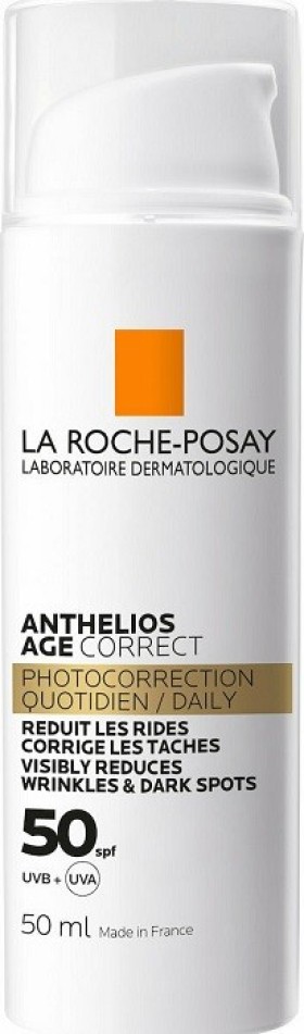 La Roche Posay Anthelios Age Correct  spf50 Αντηλιακό Προσώπου Κατά των Σημαδιών Γήρανσης 50ml