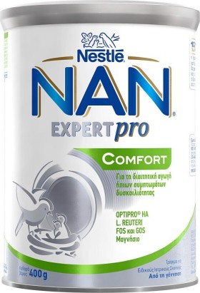 Nestle Nan Comfort Γάλα σε Σκόνη για Βρέφη με Δυσκοιλιότητα 400g