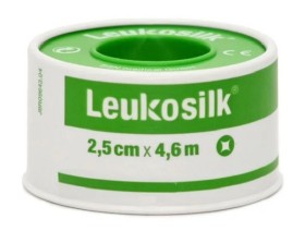 BSN Medical Leukosilk Αυτοκόλλητη Επιδεσμική Ταινία από Μετάξι 2.5cmx4.6m