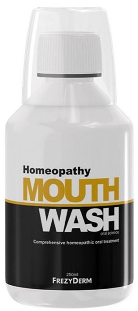 FrezyDerm Homeopathy Mouthwash Στοματικό Διάλυμα Κατάλληλο για Ομοιοπαθητική Αγωγή 250ml