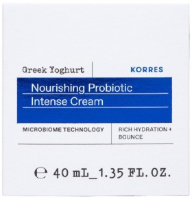 Korres Greek Yoghurt Nourishing Probiotic Intense Cream Ενυδατική Κρέμα Ημέρας με Προβιοτικά για Ξηρές Επιδερμίδες 40ml