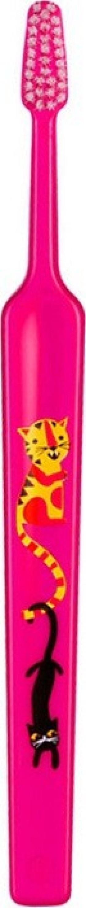 TePe Kids Extra Soft Toothbrush Παιδική Οδοντόβουρτσα 3+ετών Φούξια 1τμχ