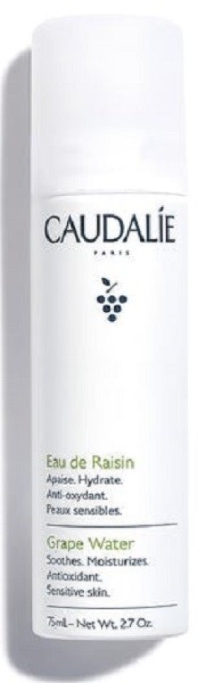 Caudalie Grape Water, Καταπραϋντικό Ενυδατικό Υγρό Spray για Ευαίσθητες Επιδερμίδες, 75ml