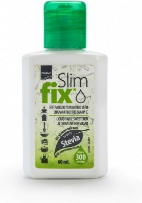 Intermed Slim Fix Stevia Υγρό Γλυκαντικό με Στέβια 60ml