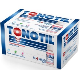 Tonotil Συμπλήρωμα Διατροφής με 4 Αμινοξέα για Ενέργεια & Τόνωση 15x10ml