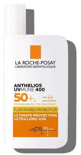 La Roche Posay Anthelios UVMune 400 Invisible Fluid spf50+ Αντηλιακό Προσώπου 50ml