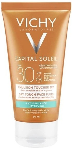 Vichy Capital Soleil SPF30 Αντηλιακή Ματ Κρέμα Προσώπου 50ml