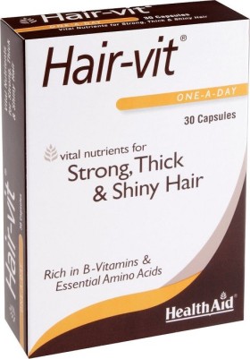 Health Aid Hair-Vit Βιταμίνες κατά της Τριχόπτωσης 30Caps