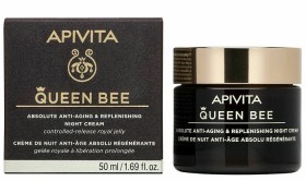 Apivita Queen Bee Night Cream Κρέμα Νύχτας Απόλυτης Αντιγήρανσης & Εντατικής Θρέψης 50ml