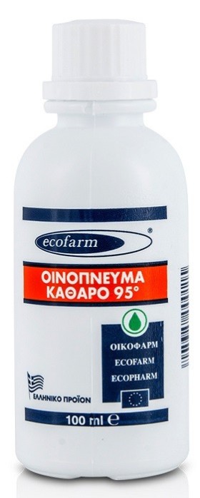 Ecofarm Καθαρό Οινόπνευμα 95? 100ml