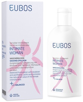 Eubos Intimate Woman Washing Emulsion Υγρό Καθαρισμού για την Ευαίσθητη Περιοχή 200ml