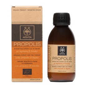 Apivita Propolis Βιολογικό Σιρόπι για τον Λαιμό με Πρόπολη & Θυμάρι 150ml