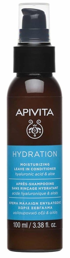 Apivita Hydration Leave In Conditioner Κρέμα Μαλλιών Ενυδάτωσης Χωρίς Ξέβγαλμα 100ml