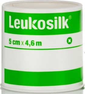 BSN Medical Leukosilk Αυτοκόλλητη Επιδεσμική Ταινία από Μετάξι 5cm x 4.6m