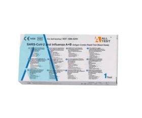 Biotech Sars-Cov-2 and Influenza A+B Antigen Combo Rapid Test Κορωνοιού και Γρίπης τύπου Α+Β 1τεμ