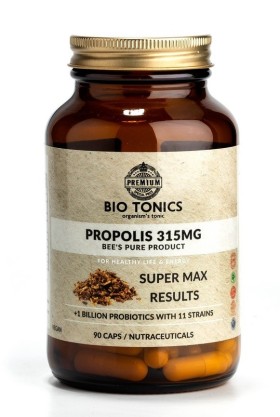 Bio Tonics Propolis 315mg Για Την Προστασία Από Ιώσεις 90 caps