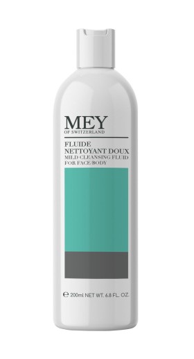 Mey Fluide Nettoyant Doux Ήπιο Υγρό Καθαρισμού Για Ευαίσθητα Δέρματα Για Πρόσωπο & Σώμα 200ml