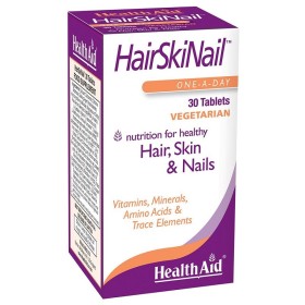 Health Aid HairSkinNail Ειδικός Συνδυασμός για Μαλλιά-Νύχια-Δέρμα 30Tabs