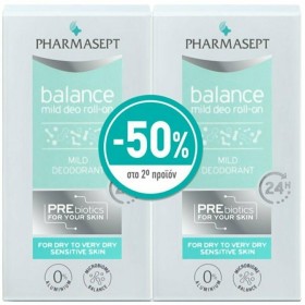 Pharmasept Promo Balance Roll-On Αποσμητικό Για Ξηρές & Ευαίσθητες Επιδερμίδες -50% Στο 2ο Προϊόν