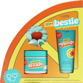I Love Promo Zesty Bestie Με Tangerine Dream Ενυδατικό Γαλάκτωμα Σώματος 150ml & Fresh Squeeze Αφρόλουτρο 100ml & Scrunchie Λαστιχάκι Μαλλιών