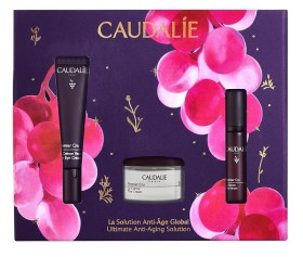 Caudalie Promo Premier Cru Anti-aging Solution Gift Set The Eye Cream 15ml & The Serum Αντιγηραντικός Ορός 10ml & The Cream Αντιγηραντική Κρέμα 15ml