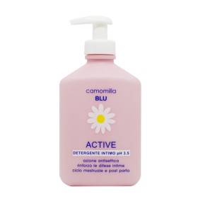 Camomilla Blu Active Intimate Wash Υγρό Καθαρισμού Ευαίσθητης Περιοχής pH 3.5 300ml