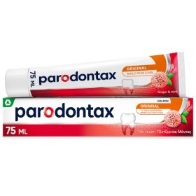 Parodontax Οδοντόκρεμα για Ευαίσθητα Ούλα με Γεύση Μέντα και Τζίντζερ 75ml