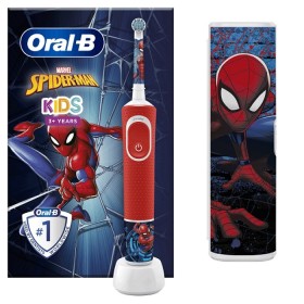 Oral-B Vitality Kids Special Edition Ηλεκτρική Οδοντόβουρτσα Spiderman για Παιδιά 3+ Ετών & Θήκη Ταξιδίου 1τμχ