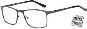 Readers RD169 Grey Γυαλιά Πρεσβυωπίας +4.00 Βαθμών Μεταλλικά Gun Γκρι