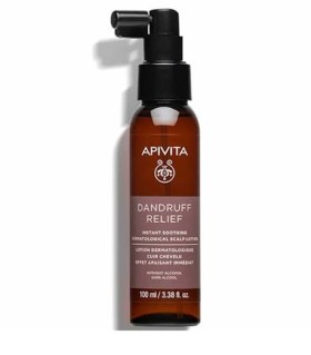 Apivita Dandruff Relief Λοσιόν Άμεσης Ανακούφισης για Ξηρή & Λιπαρή Πιτυρίδα 100ml