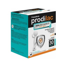 Frezyderm Prodilac Immuno Shield Fast Melt Συμπλήρωμα Διατροφής για την Ενίσχυση του Ανοσοποιητικού 30 Φακελάκια