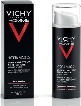 Vichy Homme Hydra Mag C+ Anti-fatigue Ενυδατική Κρέμα Προσώπου & Ματιών 50ml