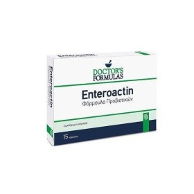 Doctors Formulas Enteroactin 400mg Φόρμουλα Προβιοτικών 15Caps