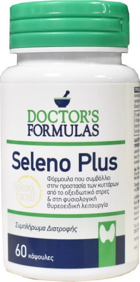 Doctors Formulas Seleno Plus Φόρμουλα Σεληνίου & Βιταμίνης Ε 60Caps