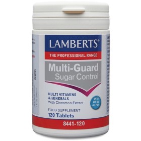 Lamberts Multi-Guard Sugar Control Πολυβιταμίνη με Αντιοξειδωτική Δράση 120 δισκία