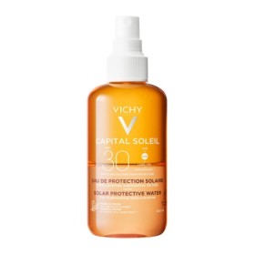Vichy Ideal Soleil Αντηλιακό Νερό Προστασίας - Λαμπερό Μαύρισμα SPF30 200ml