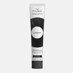 Piuma Visible Active Carbon Oδοντόκρεμα με Άνθρακα Μπαμπού για Λεύκανση - Μέντα 75ml