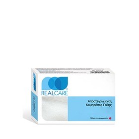 Real Care Αποστειρωμένες Κομπρέσες Γάζης 15x30 12τμχ