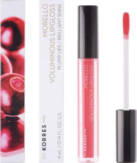 Korres Morello Voluminous Lip Gloss με Εξαιρετική Λάμψη 42 Peachy Coral 4ml